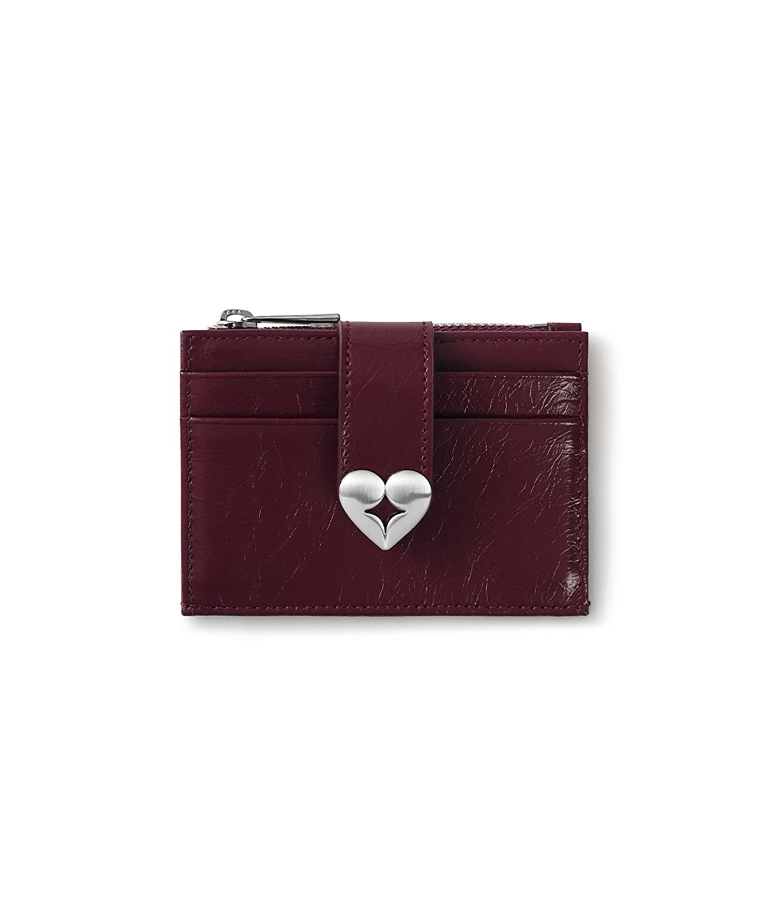 MUSINSA公式 | fennec HEARTY BRIDGE POCKET MINI - DEEP CHERRY