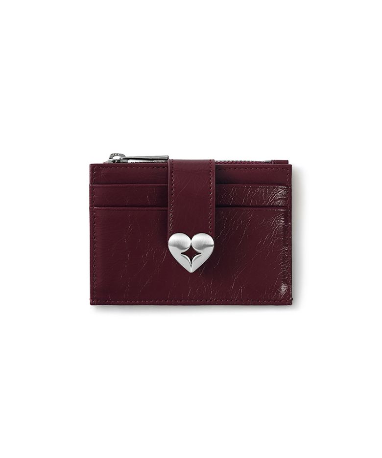 HEARTY BRIDGE POCKET MINI - DEEP CHERRY