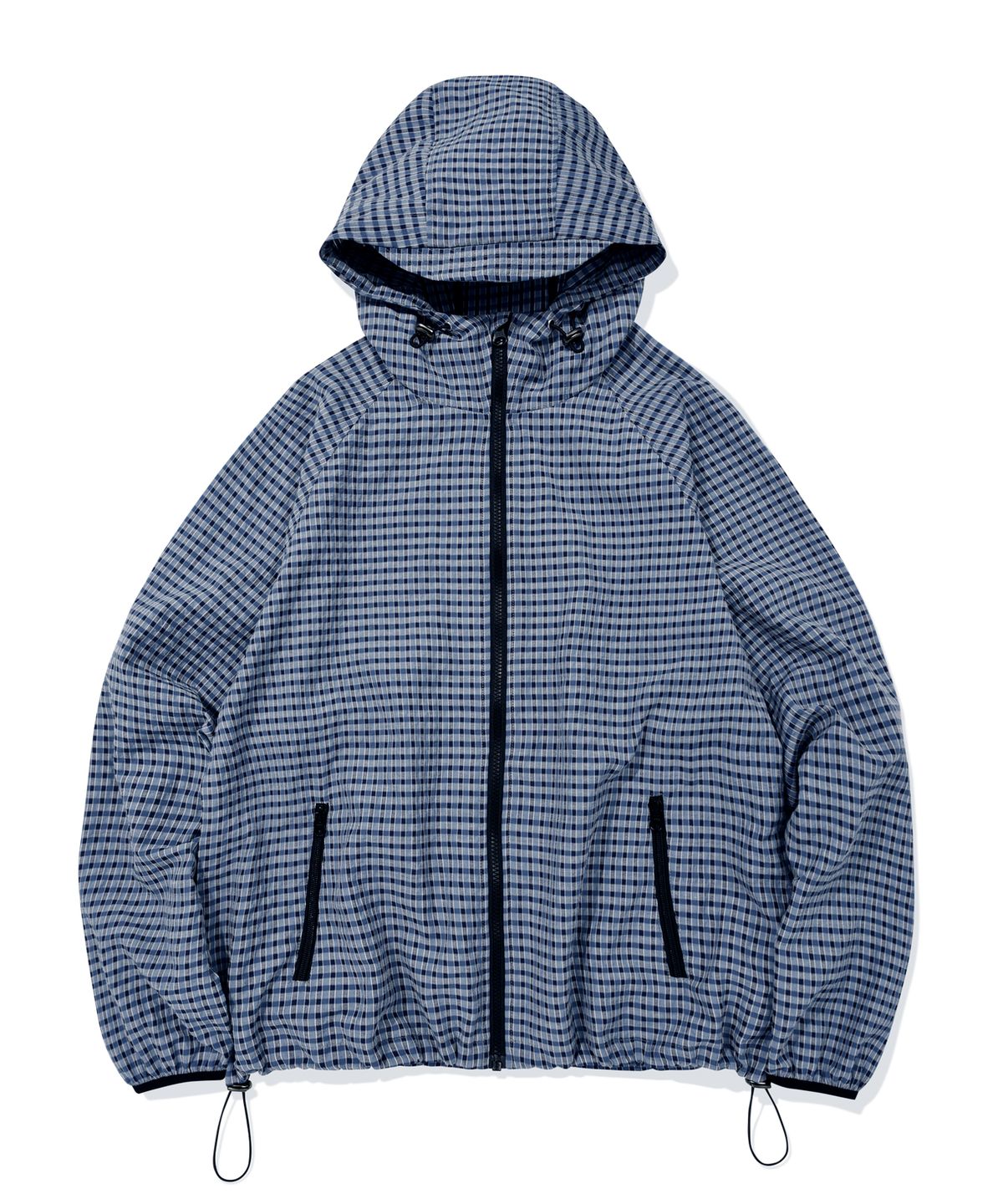 카네이테이(KANEITEI) SOFT SHELL CHECKER JACKET (BLUE)