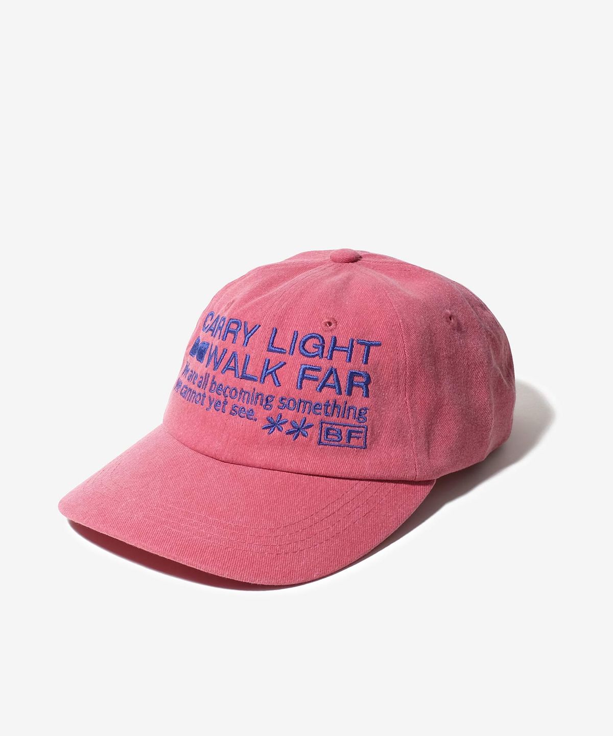 벌룬프렌즈(BALLOON FRIENDS) Carry Light Walk Far 피그먼트 볼캡 레드