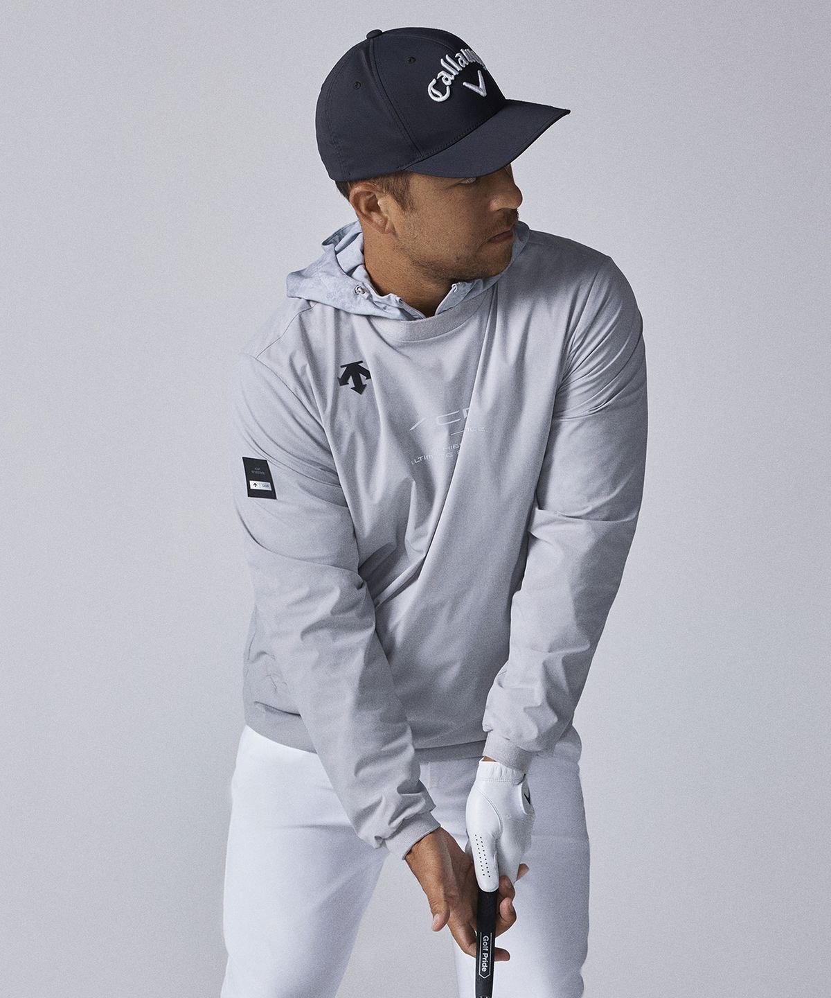 데상트 골프(DESCENTE GOLF) 아크먼트(ACMT) 남성 우븐 아노락 (DQ32MFBL92)