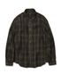 EASY FLOW CHECK SHIRTS (BROWN)