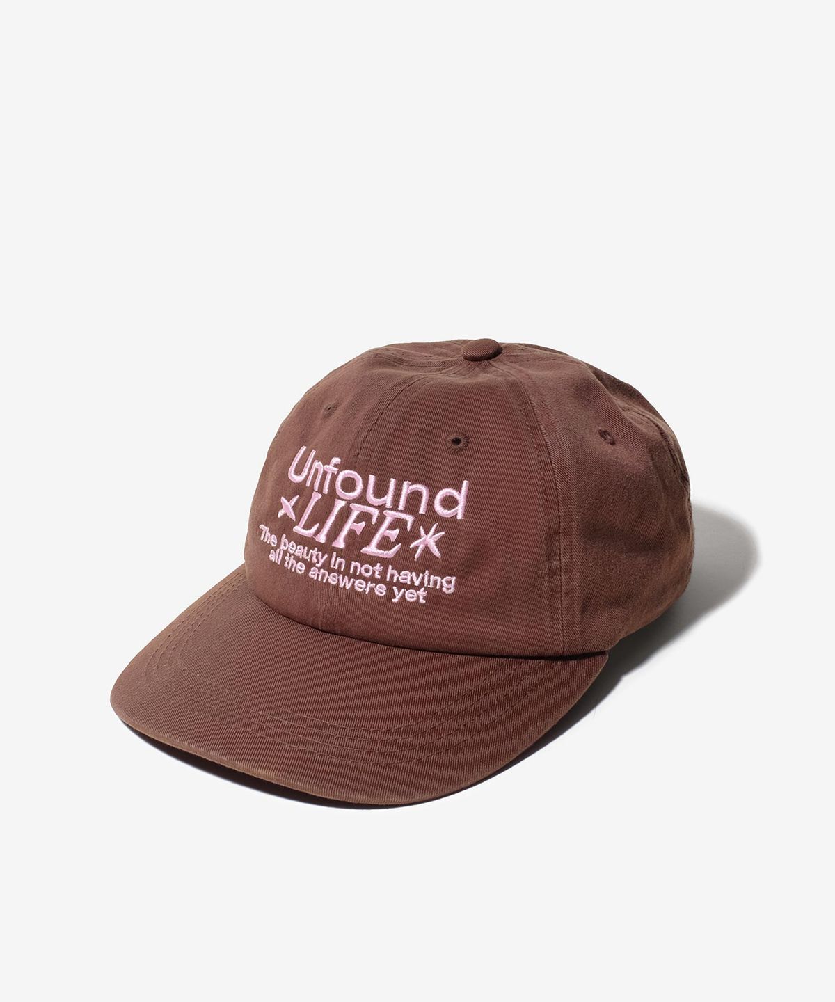 벌룬프렌즈(BALLOON FRIENDS) Unfound Life 워싱 볼캡 브라운
