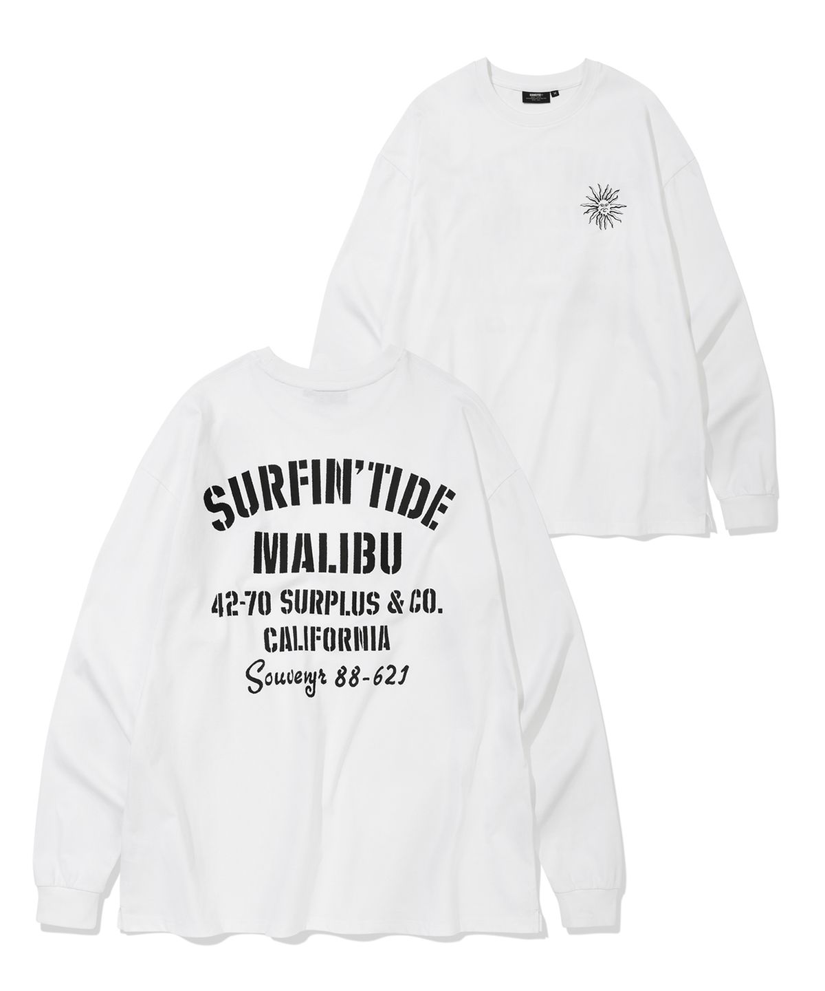 카네이테이(KANEITEI) SULFIN TIDE LONG SLEEVES (WHITE)