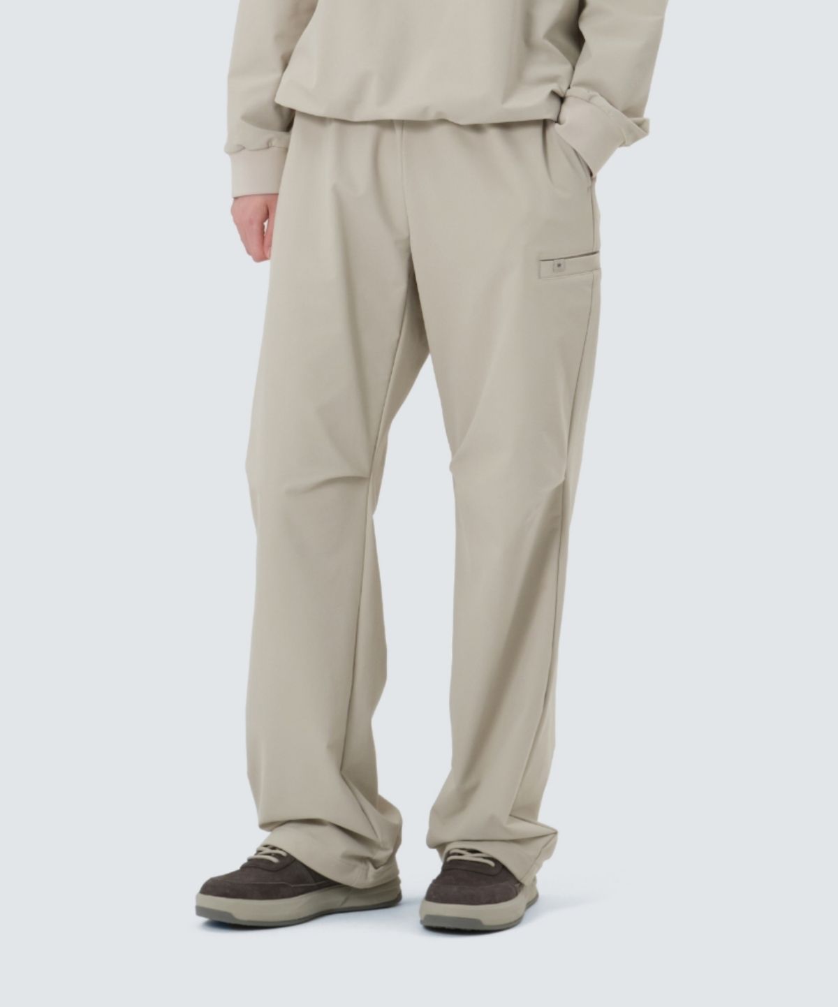 스노우피크 어패럴(SNOWPEAK APPAREL) 라고 여성 스트링 팬츠 (S25FWTPT39) Light Beige