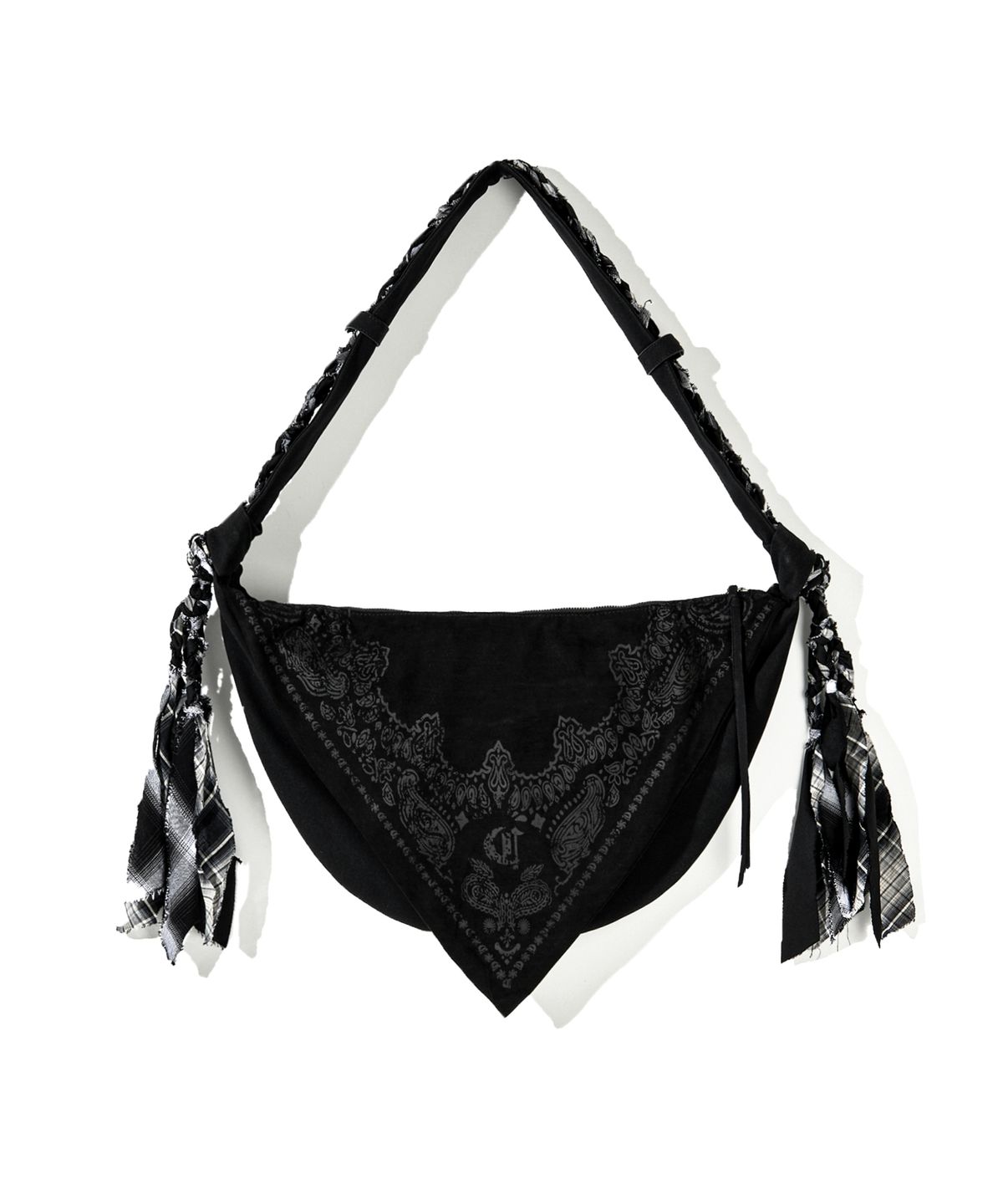 코드(CORD) 러스틱 스트랩 반다나 호보백_BK