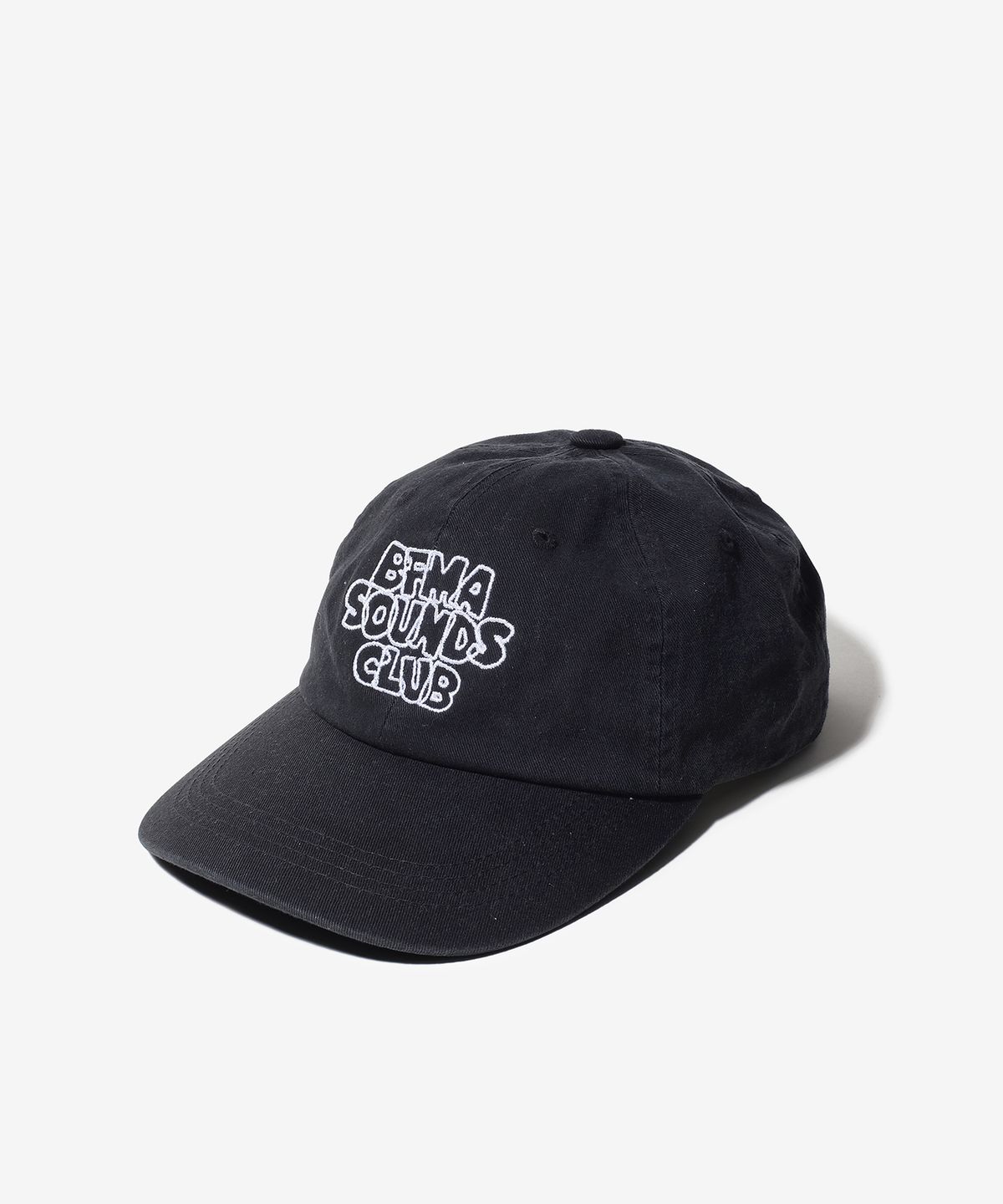 벌룬프렌즈(BALLOON FRIENDS) BFMA Sounds Club 워싱 볼캡 블랙