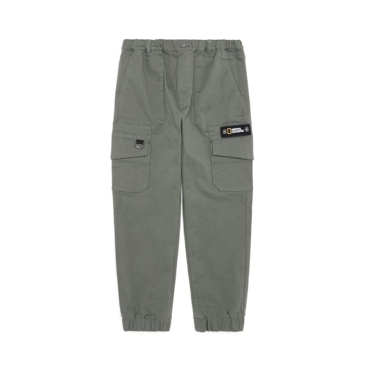 내셔널지오그래픽 키즈(NATIONAL GEOGRAPHIC KIDS) K223UPT120 어드벤처 카고 컴포터블 조거 팬츠 KHAKI