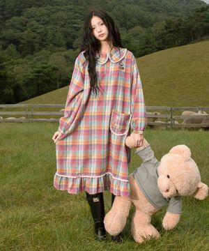 WXPM005 토로토로 호시 파자마 원피스 (MULTI)