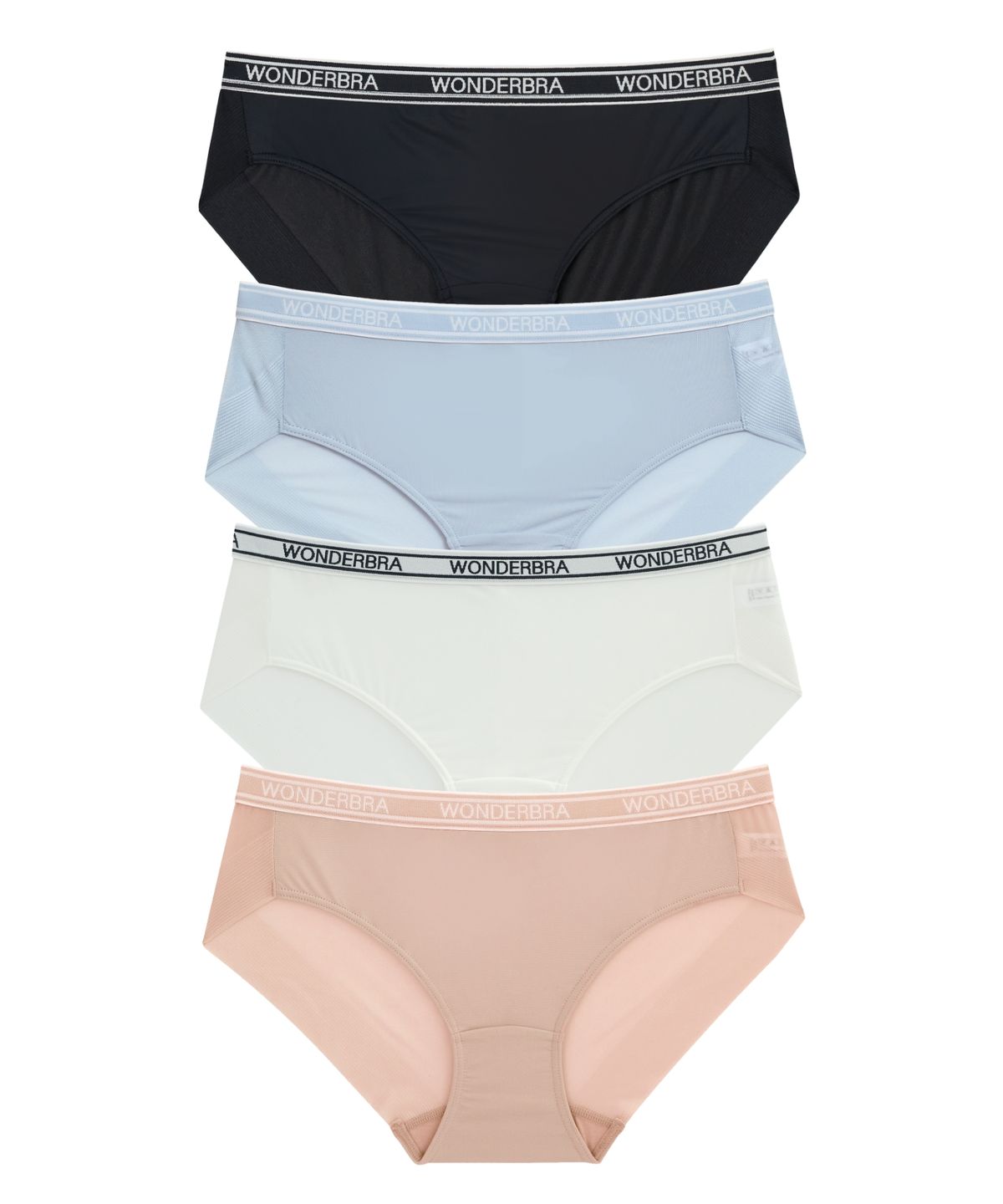 원더브라(WONDERBRA) [4PACK] 스포츠 아웃밴드 헴팬티 4매