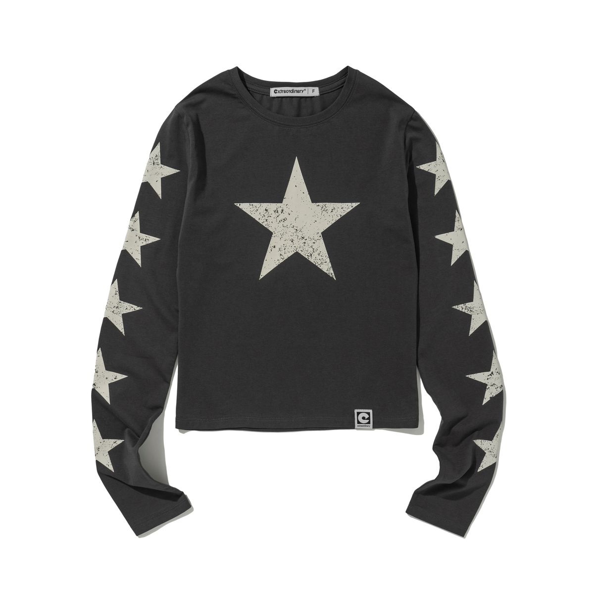 엑스트라오디너리(EXTRAORDINARY) W STARLIGHT LS TEE CHARCOAL