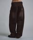 MILKYWAY WIDE DENIM PANTS (BROWN)