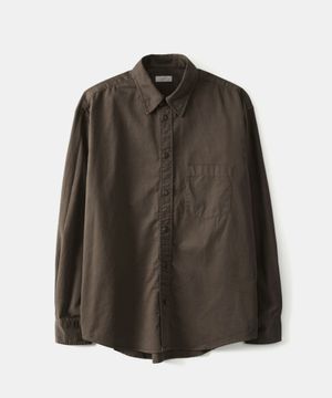 페이디드 셔츠 - 브라운