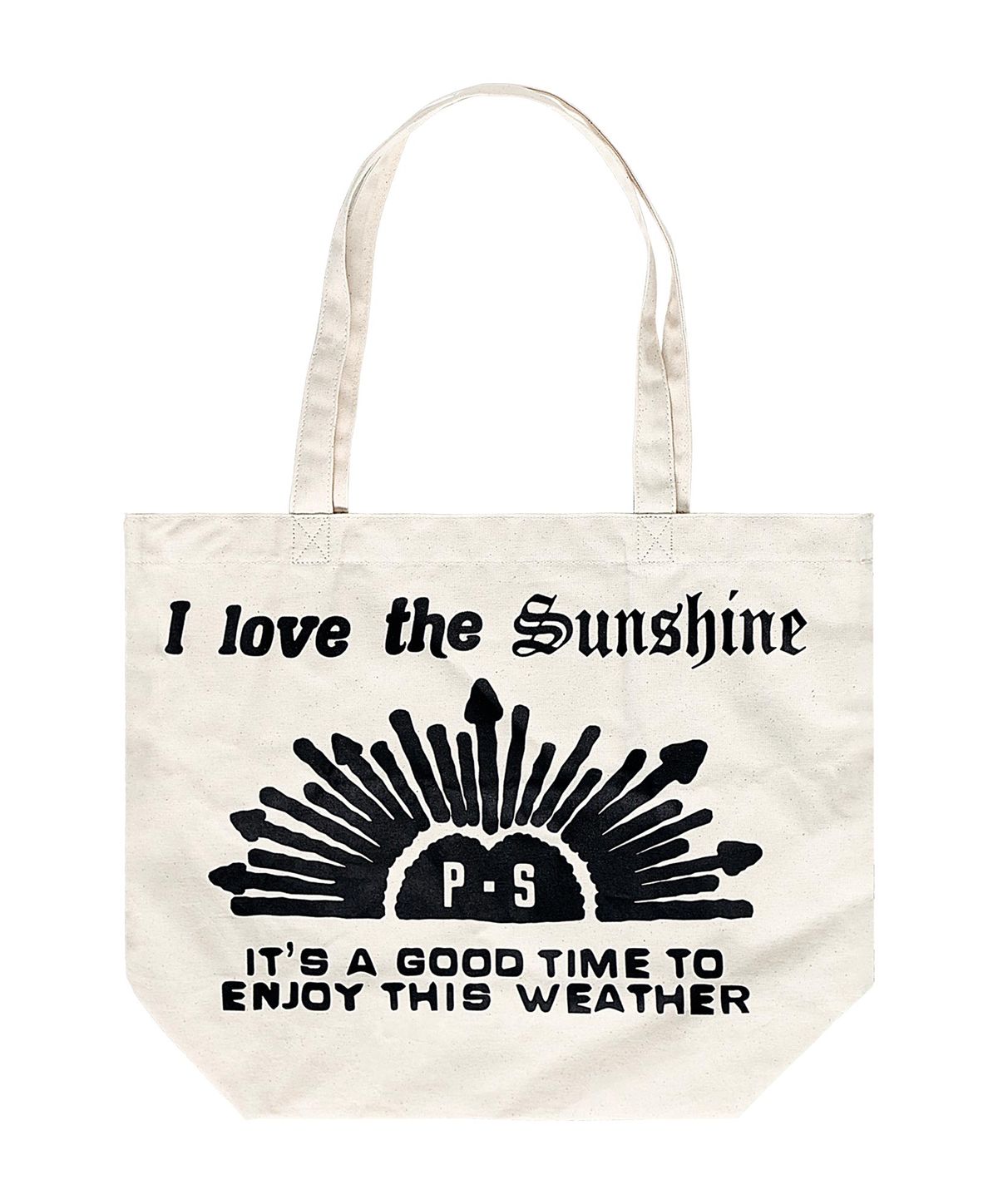 퍼츠(POTS) SUNSHINE TOTE BAG [IVORY]