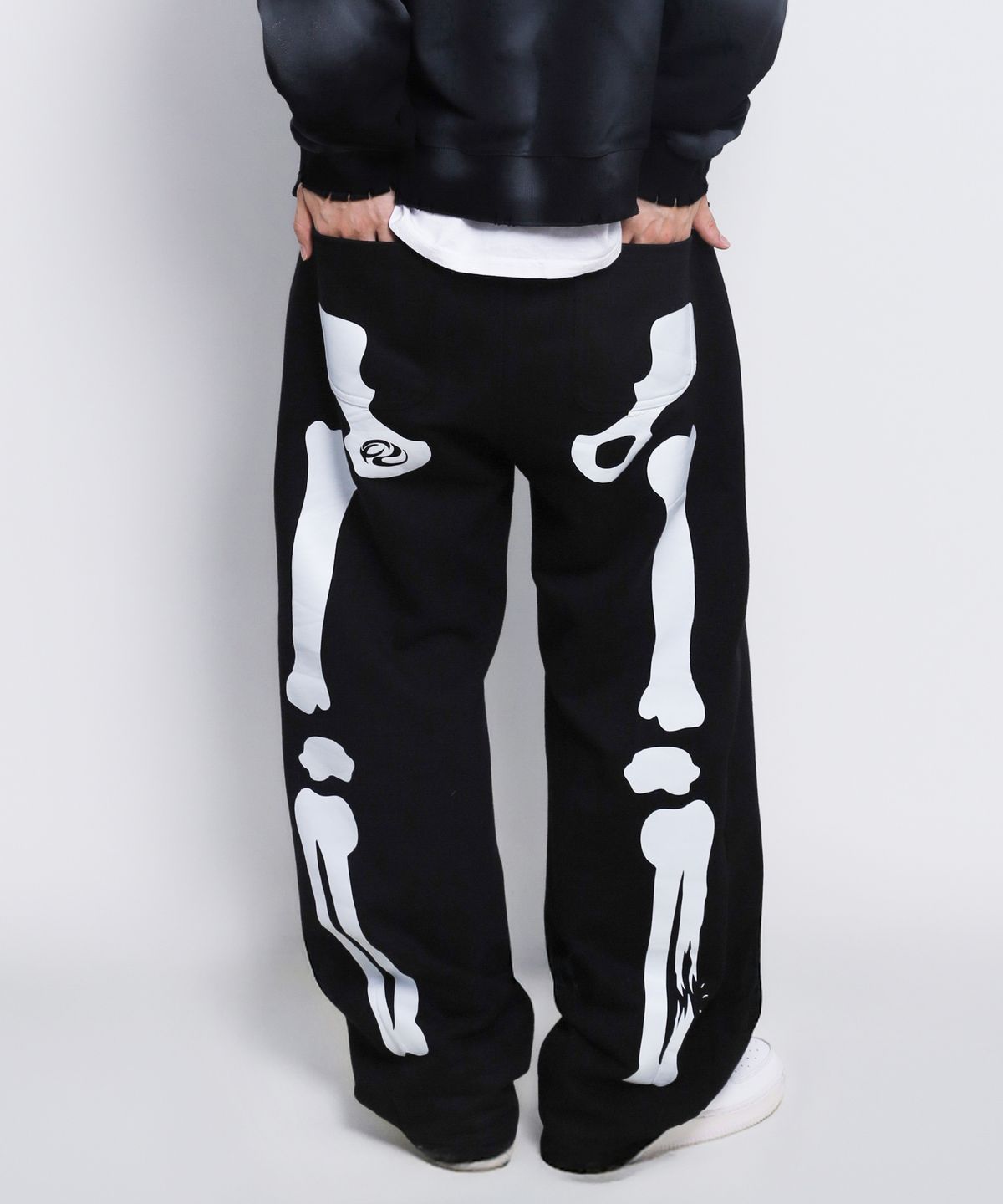 피마다지윈(PIMADAZIWIN) Bone Crash Pants_[Black]