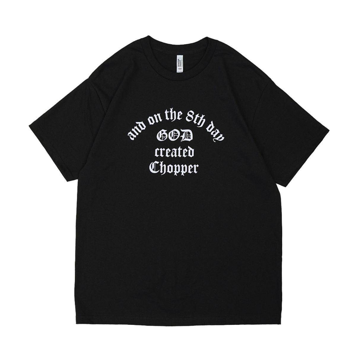 쵸퍼 뎁트(CHOPPER DEPT) 갓 크리에이티드 쵸퍼 티셔츠
