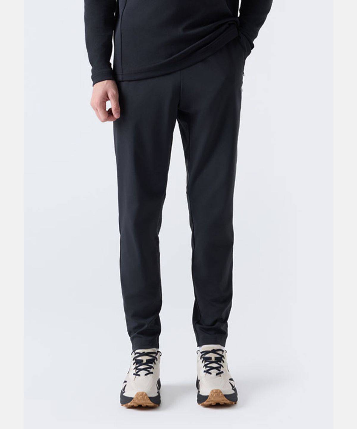 데상트(DESCENTE) 러닝 이중직 팬츠 차콜 그레이(SQ321RPT91)