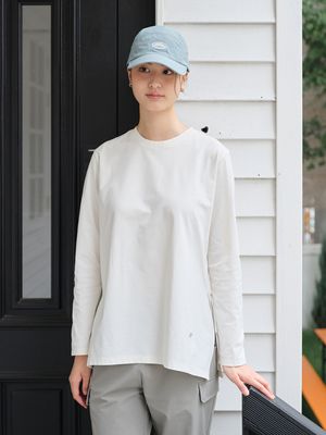 여성) 무브 소로나 오버핏 긴팔티_PHG5TS2750