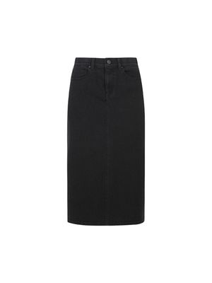 여성) 컴포트 데님 스커트_PHE3DS2030