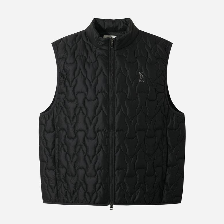 우사기 래빗 패딩 베스트(BLACK)