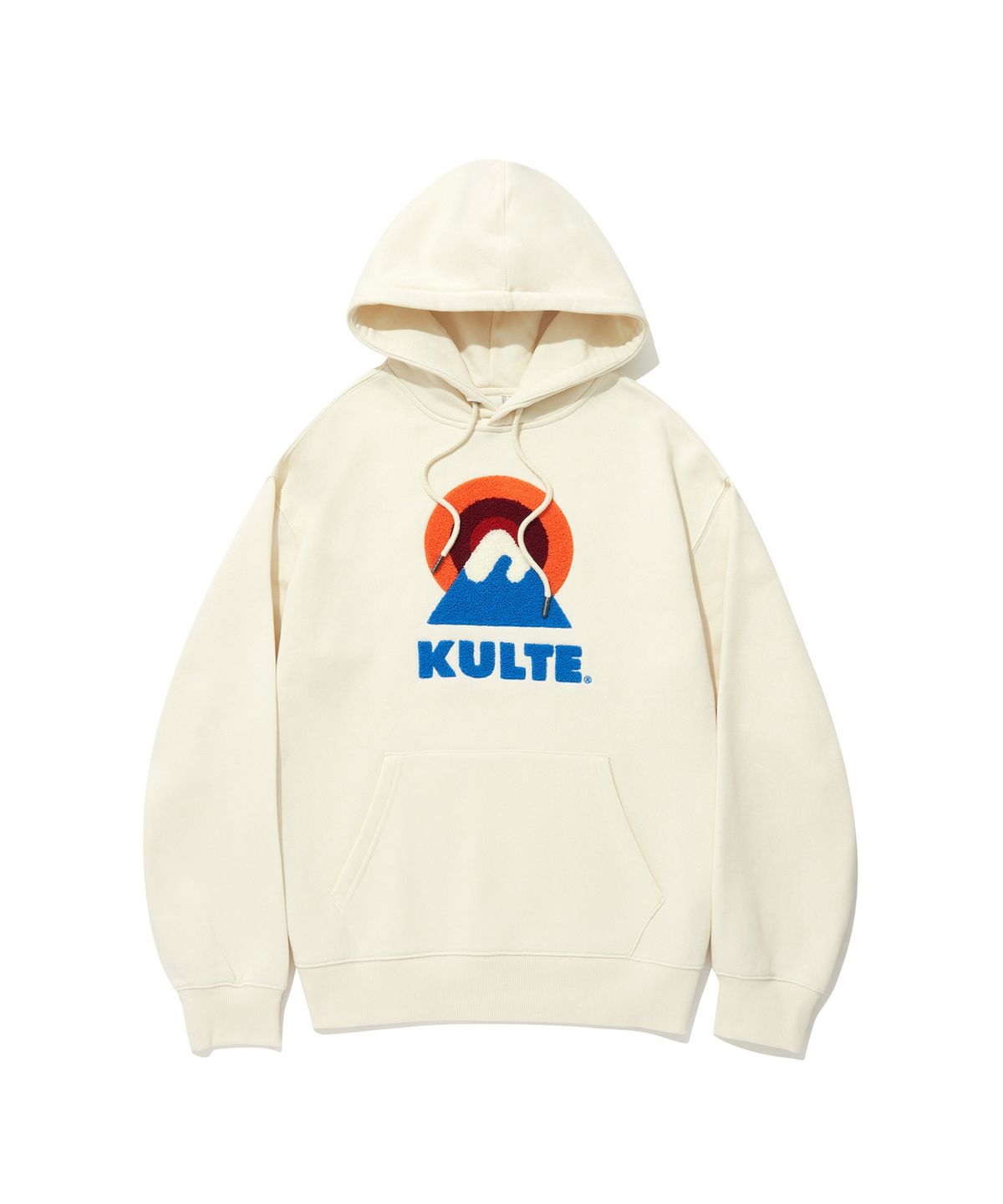 쿨트(KULTE) MOUNTAIN BOUCLE HOODY_IVORY