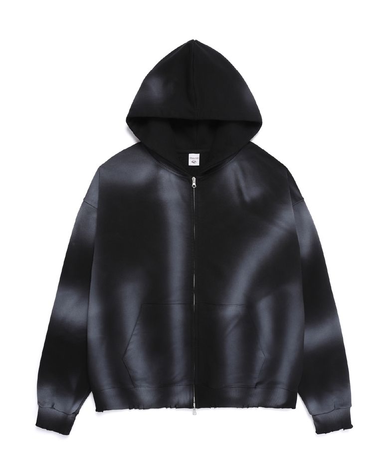 Aurora Hood Zip-Up_[Black]