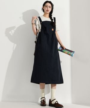 코튼스트링멜빵원피스 (PBE08F-WOPW001)