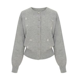 리본플라워자수라운드가디건_I5C-CCA017