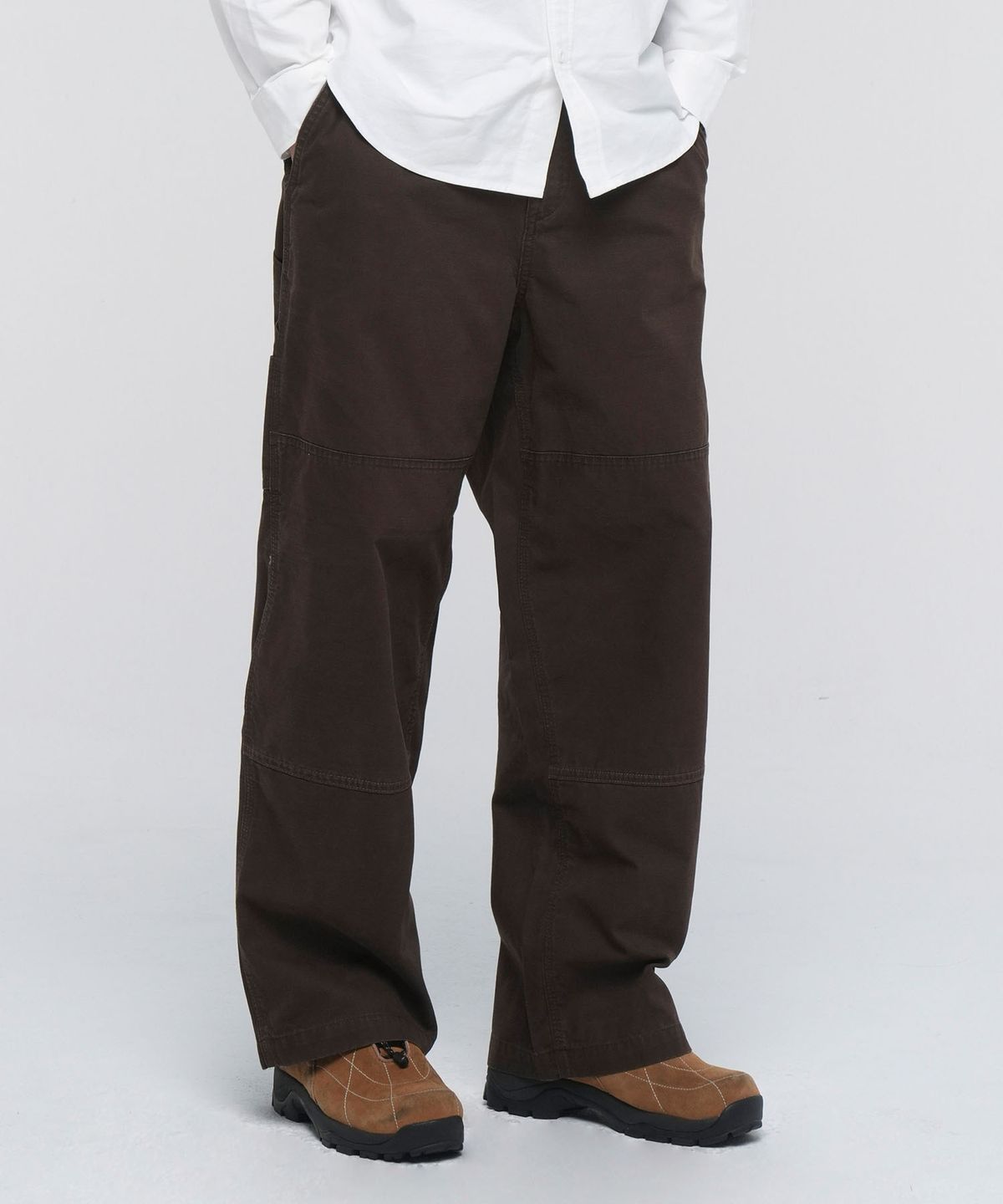 아웃도어 프로덕츠(OUTDOOR PRODUCTS) COTTON WORK PANTS (BROWN)