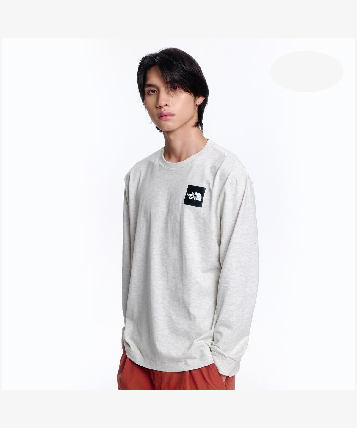 노스페이스(THE NORTH FACE) NT7TR59C TNF 코어 EX 긴팔 티셔츠 OATMEAL