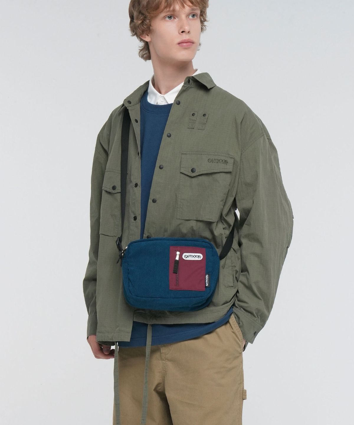 아웃도어 프로덕츠(OUTDOOR PRODUCTS) SHOULDER BAG (DEEP BLUE)