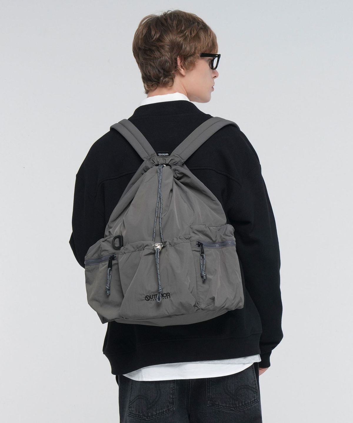 아웃도어 프로덕츠(OUTDOOR PRODUCTS) 3 POCKETS BACKPACK (GREY)