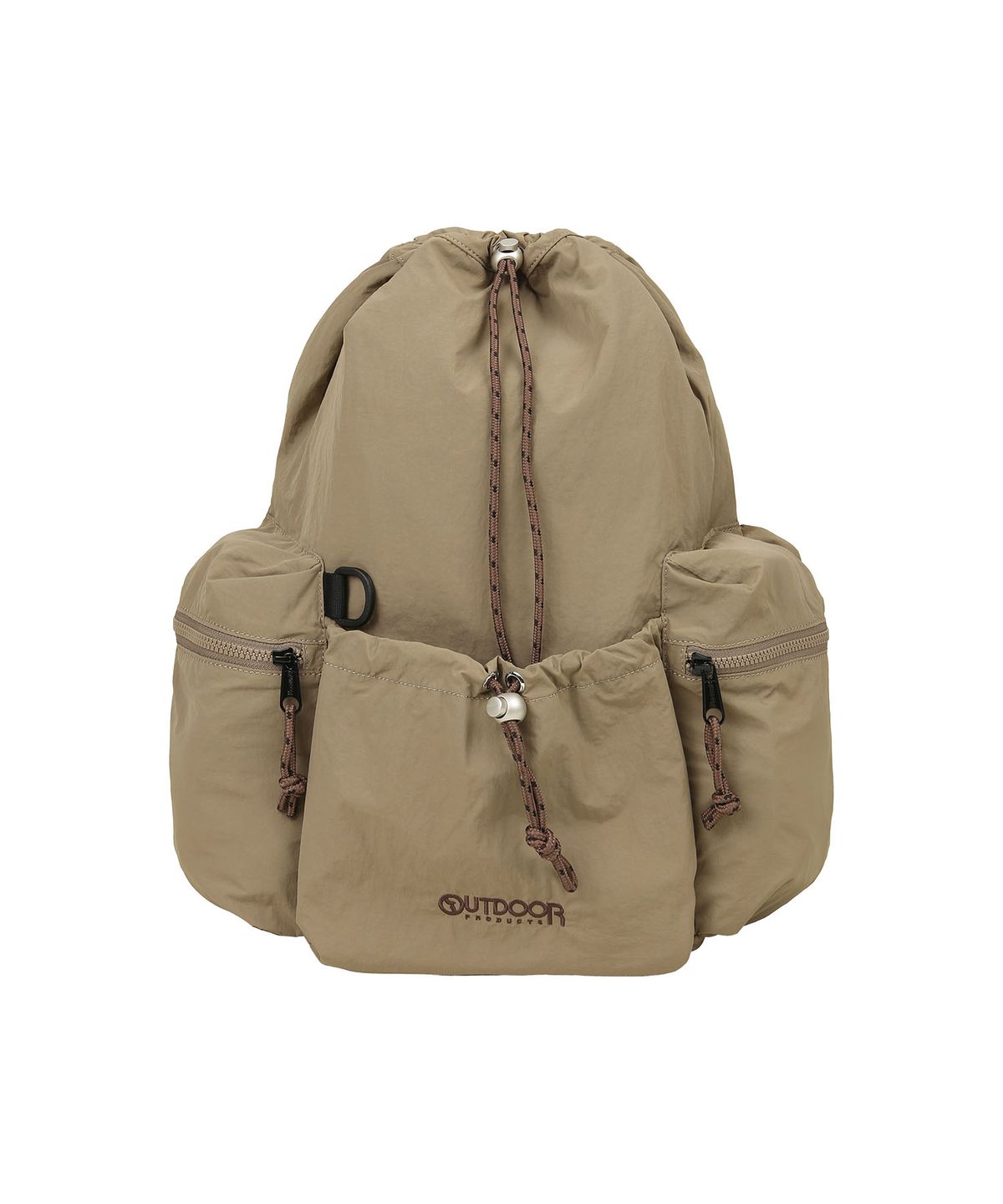 아웃도어 프로덕츠(OUTDOOR PRODUCTS) 3 POCKETS BACKPACK (COFFEE BROWN)