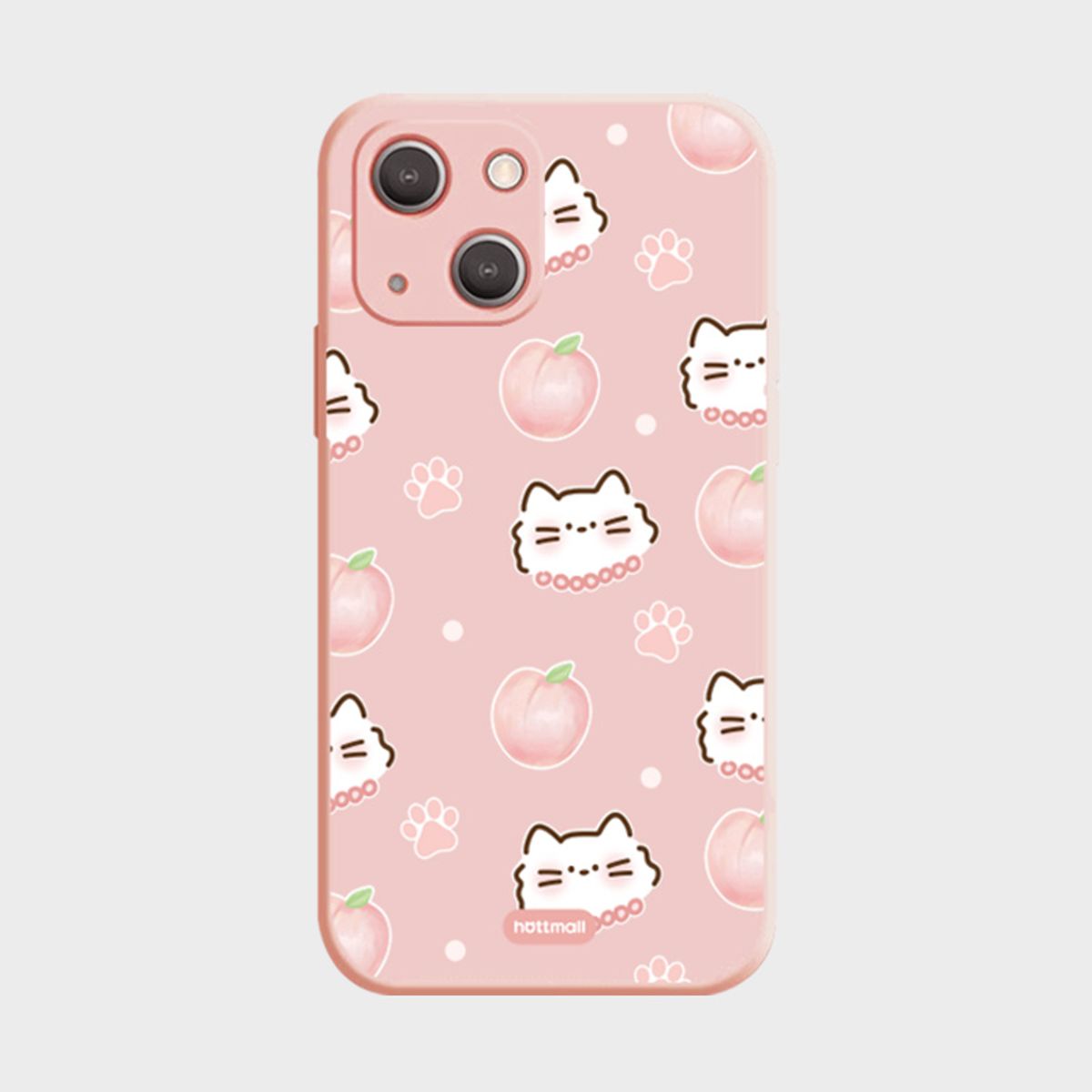 핫티몰(HOTTMALL) [젤리] 피치 고양이 패턴