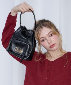 미미 복조리 토트백 (크로스끈 포함)