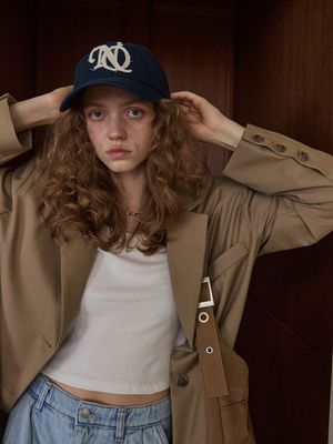 N 뮤즈 캡 _ 로고 에디션 _ 네이비