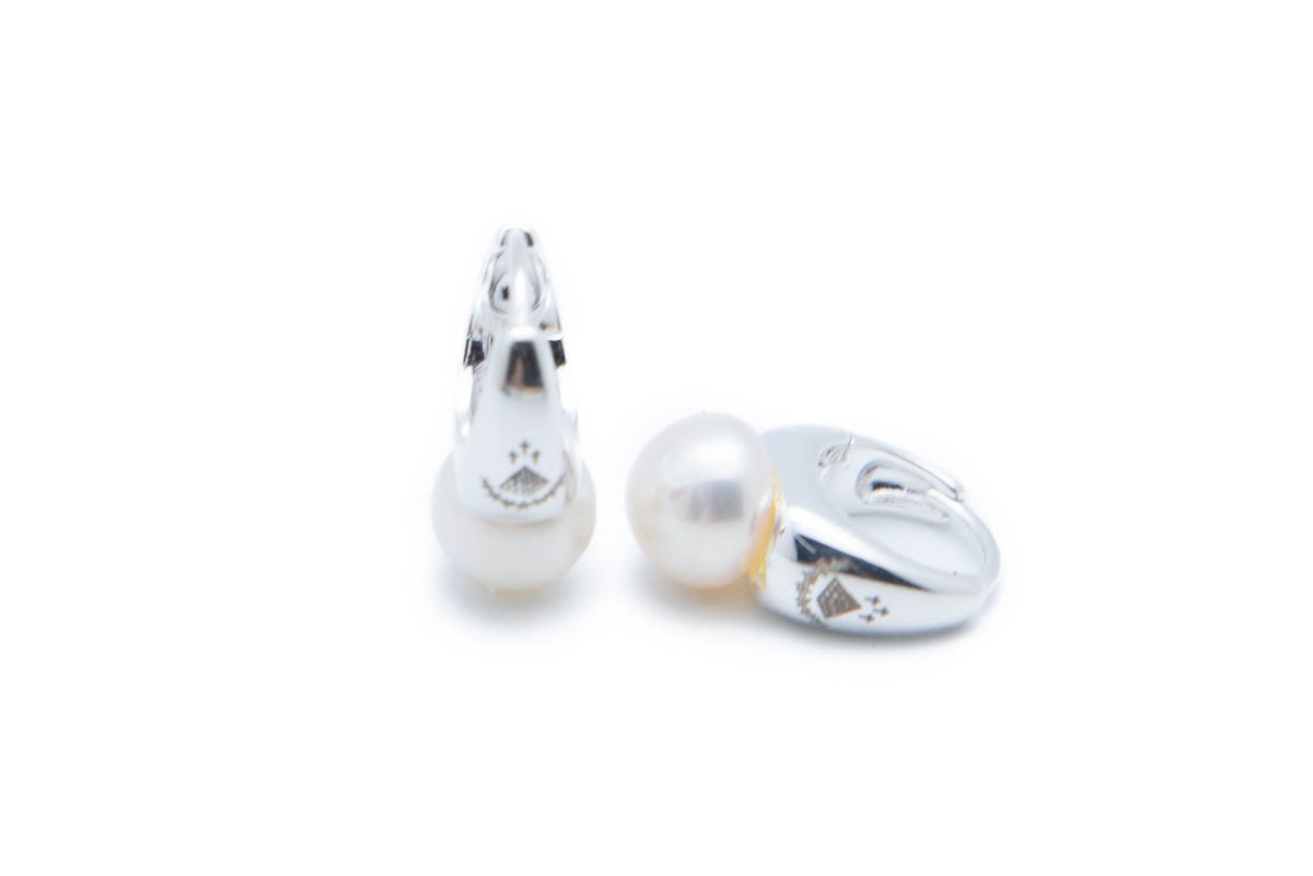 프리카 주얼리(FRICA JEWELRY) 진주 실버 귀걸이