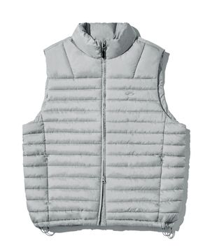 에어 라이트 패딩 베스트-그레이