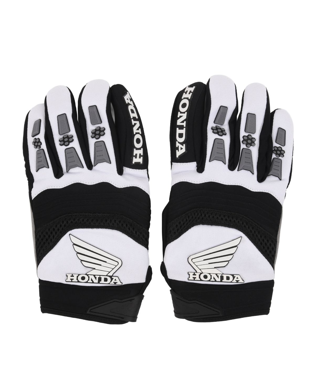 핍스 모터사이클(PHYPS MOTORCYCLE) Velcro Motorcycle Gloves White