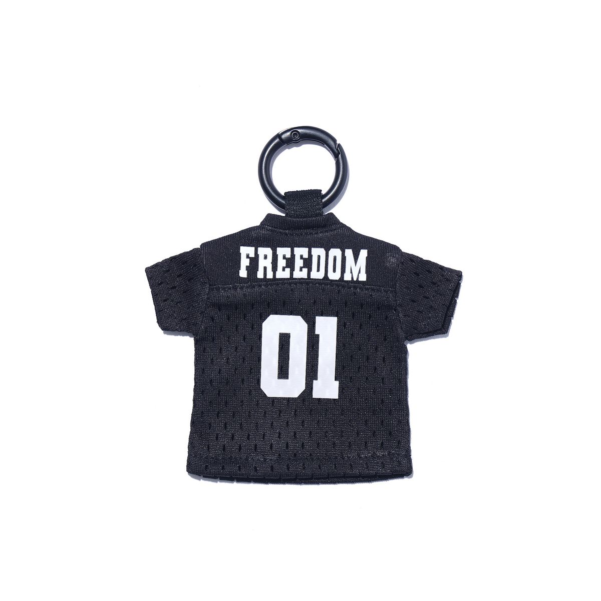 프리덤(FREEDOM) 미니 럭비 키링 (블랙)