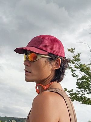 R11 러닝 메쉬 캠프캡 3color