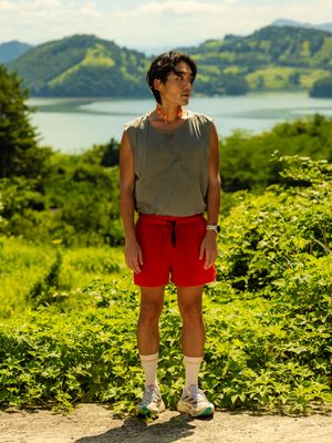 R06 스타터 데일리 스트링 러닝 팬츠 3color