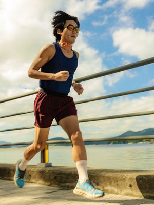 R04 스타터 데일리 밴딩 러닝 팬츠 3color