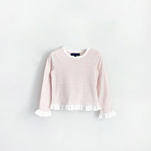 프릴 레이어드 티