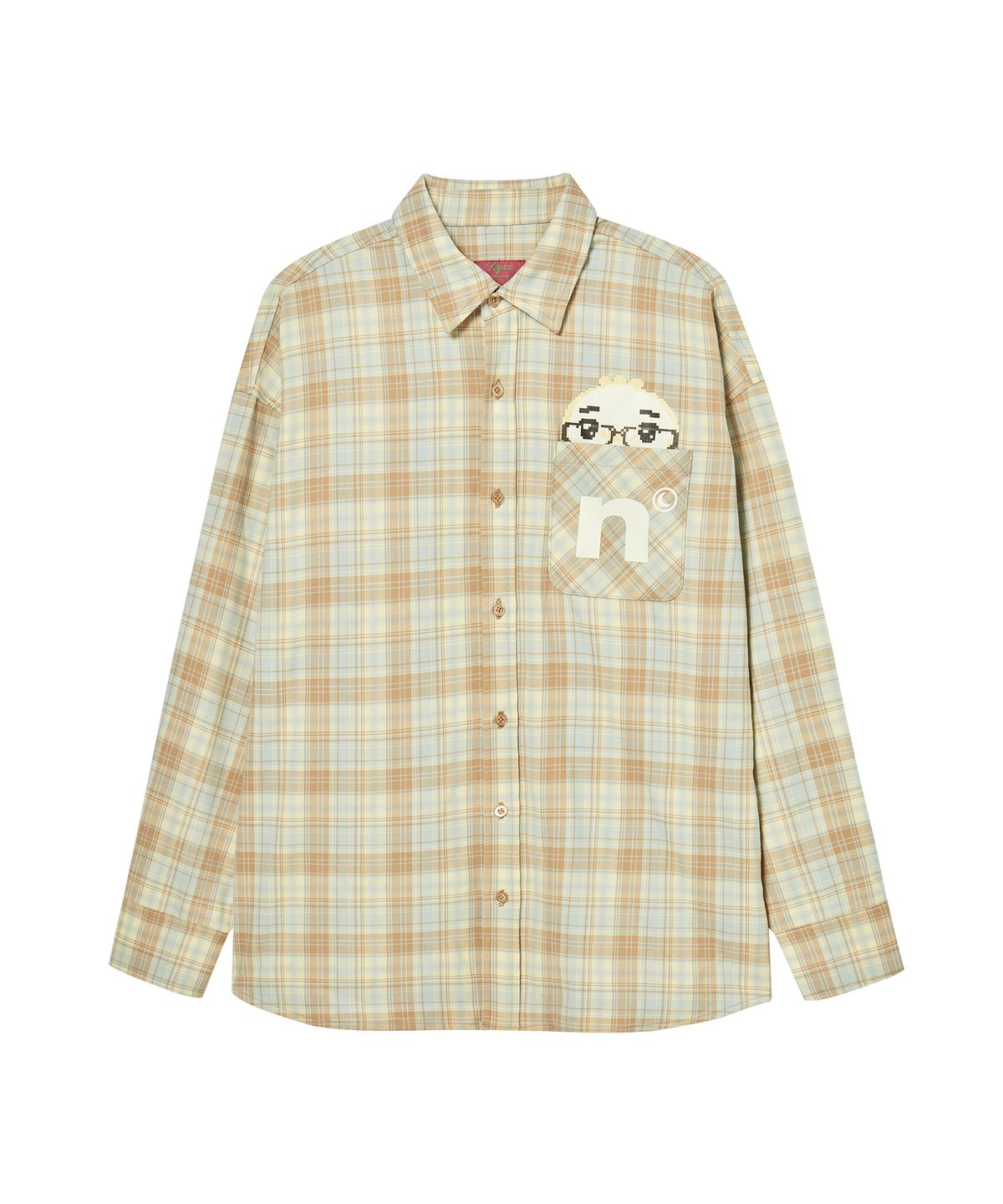 엔와이엑스엑스(NYXX) NYGD CHECK SHIRTS YELLOW