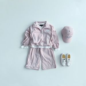 핑크브리즈 아노락+그루브 팬츠(핑크)SET