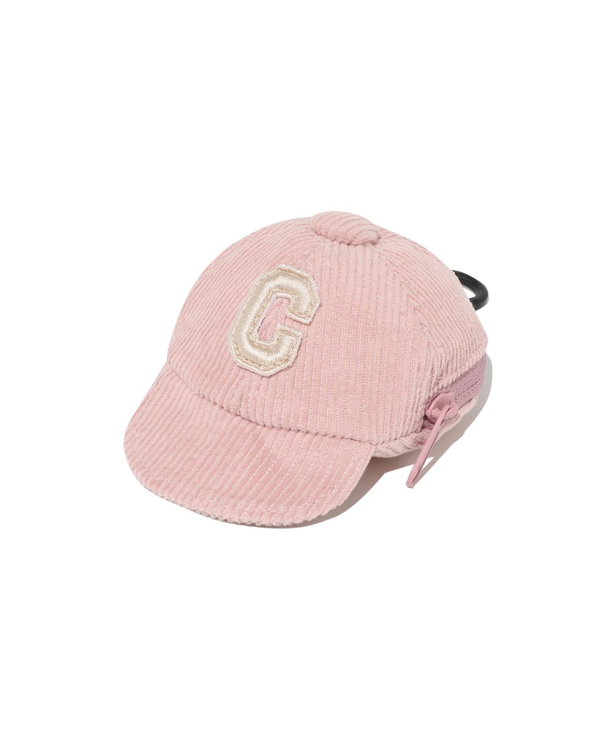 커버낫(COVERNAT) 코듀로이 C로고 모자 파우치 Pink