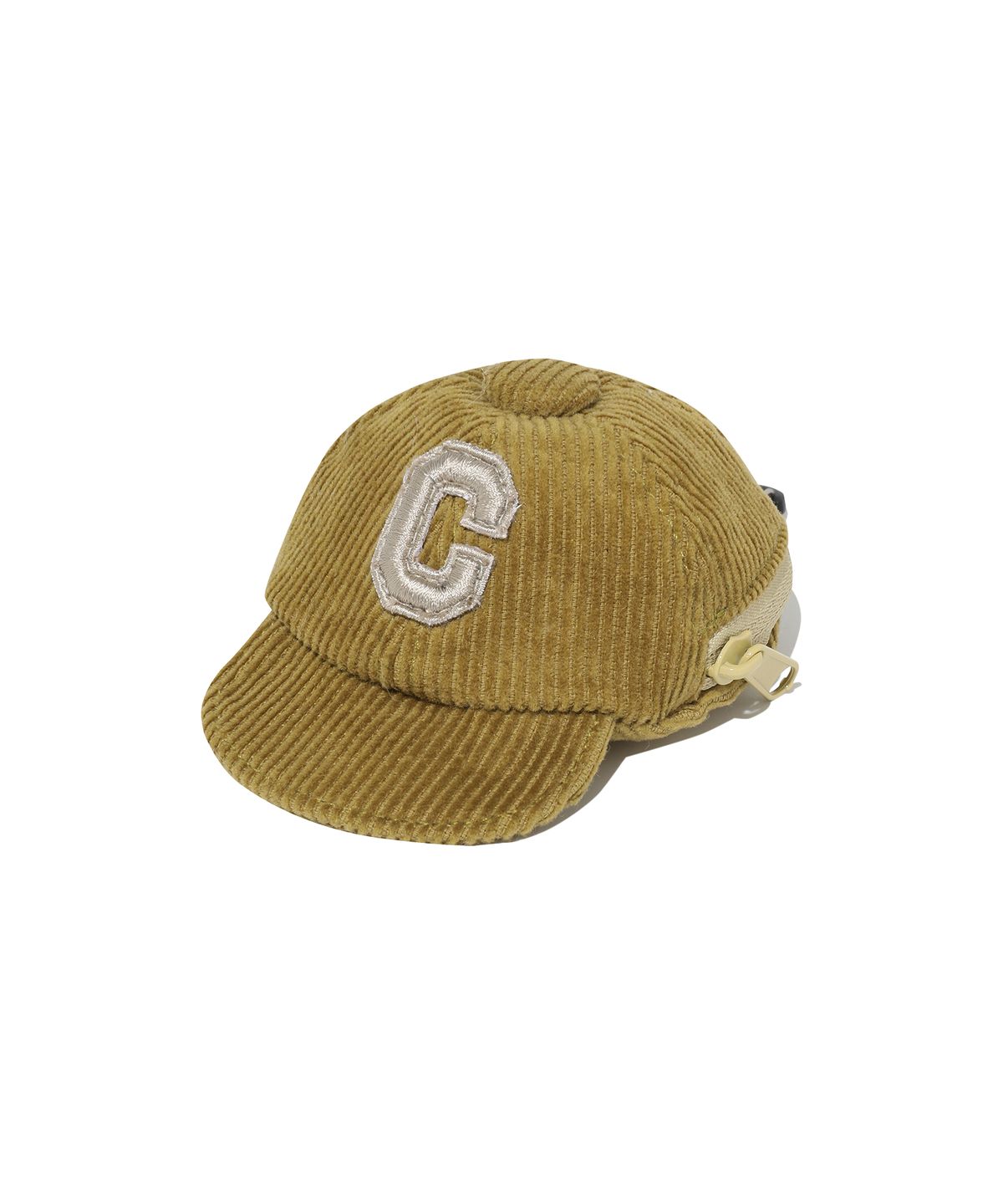 커버낫(COVERNAT) 코듀로이 C로고 모자 파우치 Olive
