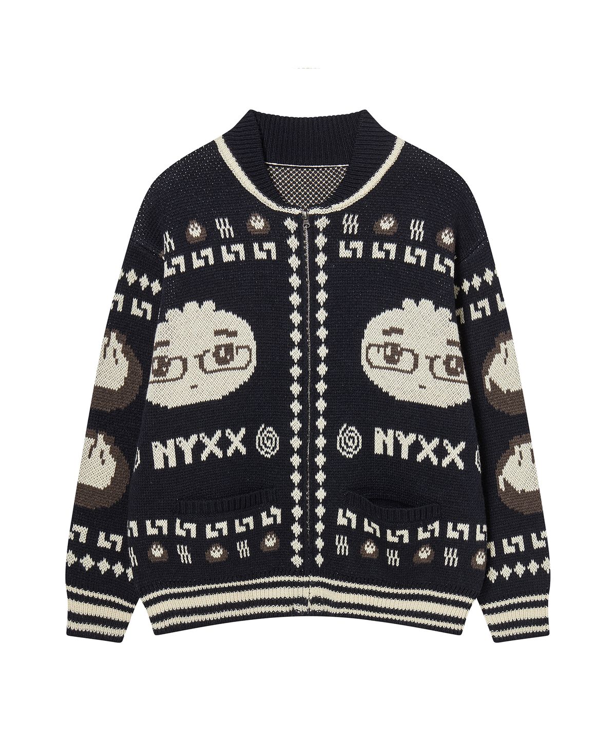 엔와이엑스엑스(NYXX) NYGD COWICHAN CARDIGAN NAVY