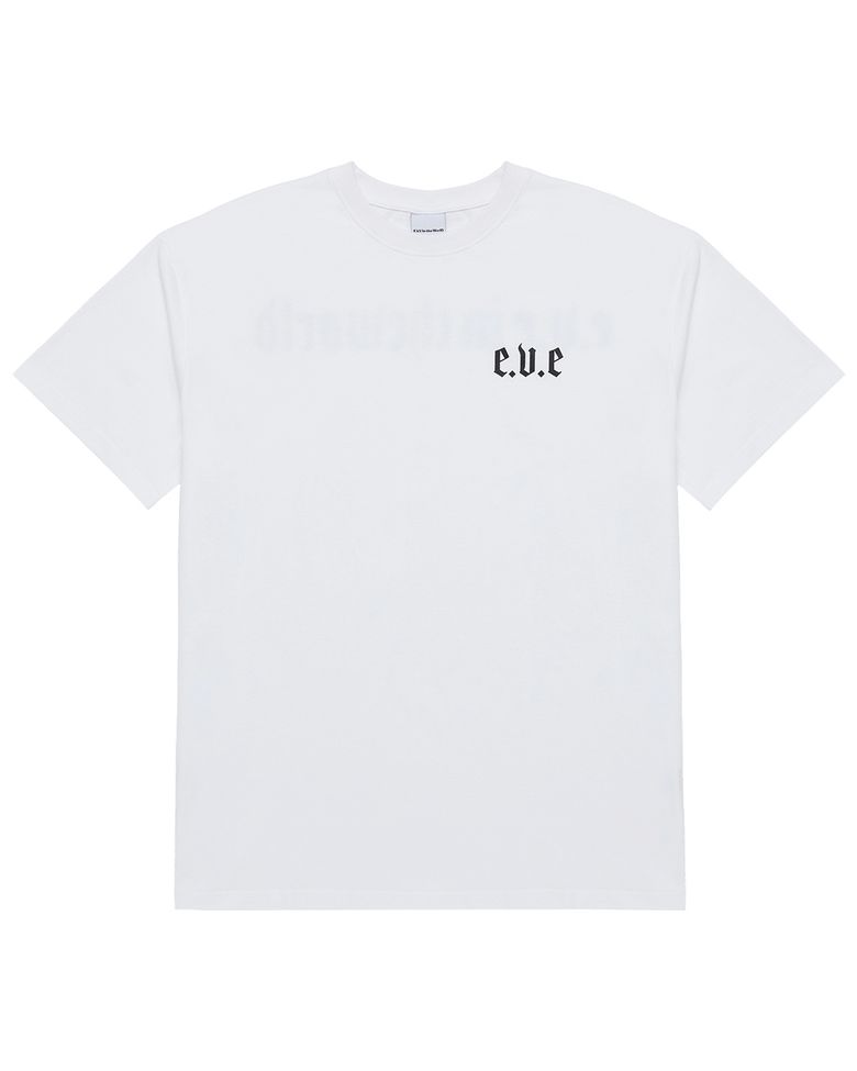 BURN LOGO T-SHIRT WHITE